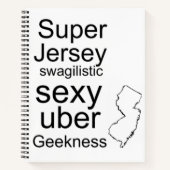 ニュージャージーのスパイラルノートブック ノートブック (正面)