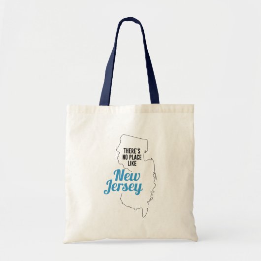 ニュージャージーのトートバッグのような場所はない トートバッグ (正面)