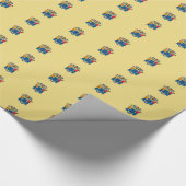 ニュージャージーのバナーパターン ラッピングペーパー (角)