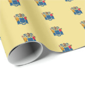 ニュージャージーのバナーパターン ラッピングペーパー (ロールコーナー)