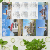 ニュージャージーのライトハウスティータオル キッチンタオル (折り畳み)