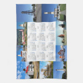 ニュージャージーのライトハウスティータオル キッチンタオル (縦)