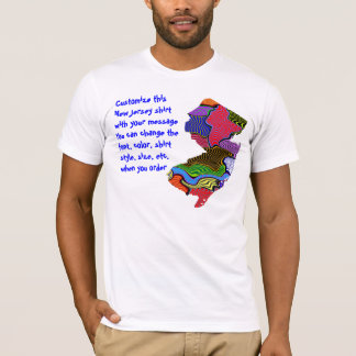 ニュージャージーのワイシャツ-選挙または他のカスタム Tシャツ