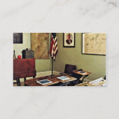 ニュージャージーのワンルームスクールハウス 名刺 (裏面)