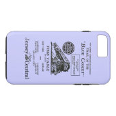 ニュージャージーの中央青い彗星の列車 Case-Mate iPhoneケース (裏面(横))