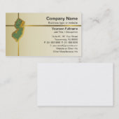 ニュージャージーの地図名刺 名刺 (正面/裏面)