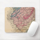 ニュージャージーの地質図 マウスパッド (マウス)