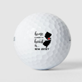 ニュージャージーの家はハート ゴルフボール