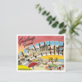 ニュージャージーの旅行ラバレットからの挨拶 ポストカード (スタンド正面)