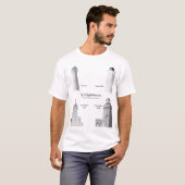 ニュージャージーの灯台人のワイシャツ Tシャツ (正面フル)