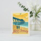 ニュージャージーの短い線 ポストカード (スタンド正面)