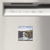 ニュージャージーの秋の過素晴らし去的な絵画 マグネット (インサイチュ (食洗機))