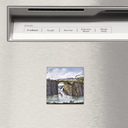 ニュージャージーの秋の過素晴らし去的な絵画 マグネット (インサイチュ (食洗機))