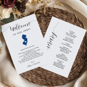 ニュージャージーの結婚歓迎の旅程