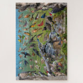 ニュージャージーの裏庭の鳥 ジグソーパズル (縦)