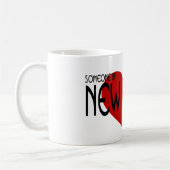 ニュージャージーの誰かは私を愛します コーヒーマグカップ (左)