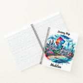 ニュージャージーの鮮やか海岸沿いのアトラクション ノートブック (内部)