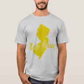 ニュージャージーのTシャツの州 Tシャツ (正面)