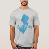 ニュージャージーのTシャツの州 Tシャツ (正面)