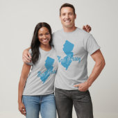 ニュージャージーのTシャツの州 Tシャツ (ユニセックス)