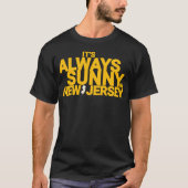 ニュージャージーはいつも晴れ Tシャツ (正面)