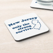 ニュージャージーは強い生き延び人だ コースター (左側)