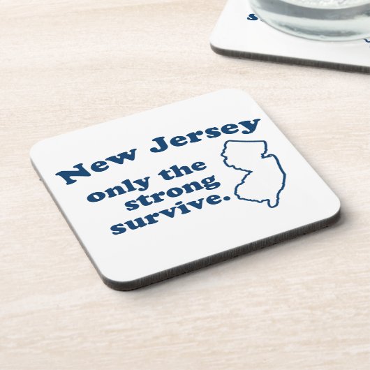 ニュージャージーは強い生き延び人だ コースター (左側)