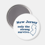 ニュージャージーは強い生き延び人だ マグネット (正面/裏面)