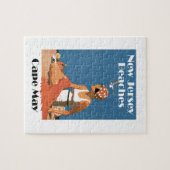 ニュージャージーは~ Cape Mayを浜に引き上げます ジグソーパズル (横)