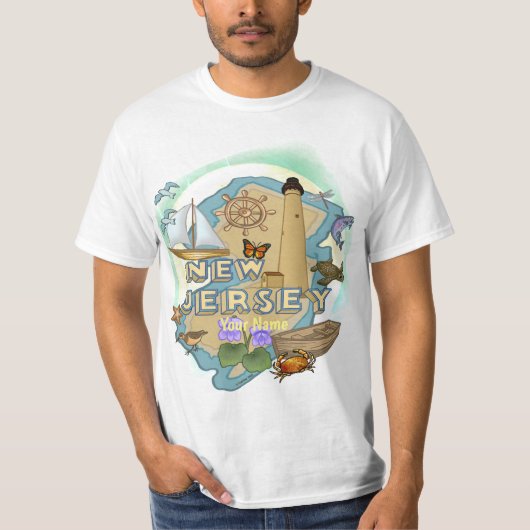 ニュージャージーカスタムのTシャツ Tシャツ (正面)