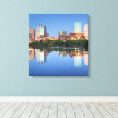 ニュージャージーキャンバスプリントアート16.80 X 17.50 キャンバスプリント (インサイチュ (ウッドフロア))