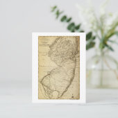 ニュージャージーパノラミックスマップニュージャージー ポストカード (スタンド正面)