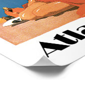 ニュージャージービーチ～アトランティックシティ ポスター (角)