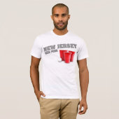 ニュージャージービールPongのTシャツ Tシャツ (正面フル)
