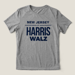 ニュージャージーフォーハリスワルツ トライブレンドTシャツ
