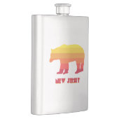 ニュージャージーベアーレインボー フラスク (右)