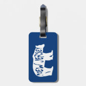 ニュージャージーベア ラゲッジタグ (裏面縦)