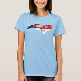 ニュージャージーマイノースカロライナ州を禁止 Tシャツ