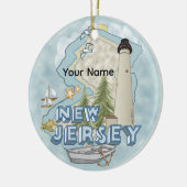 ニュージャージーライトハウス セラミックオーナメント (左)