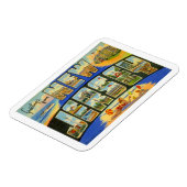 ニュージャージーヴィンテージ州旅行 マグネット (左側)