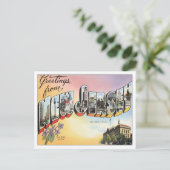 ニュージャージー州からのご挨拶 ポストカード (スタンド正面)