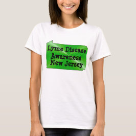 ニュージャージー州におけるライム病啓発 Tシャツ