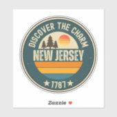  ニュージャージー州のお土産 - Love New Jersey  シール (シート)
