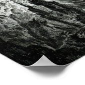 ニュージャージー州のパッサク川の滝のビュー ポスター (角)