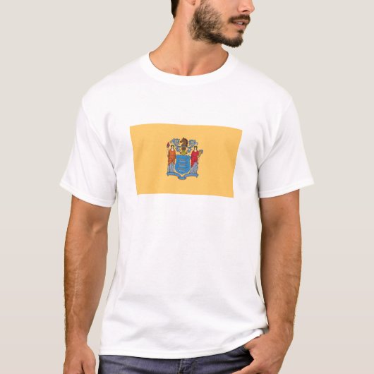 ニュージャージー州の旗 Tシャツ (正面)