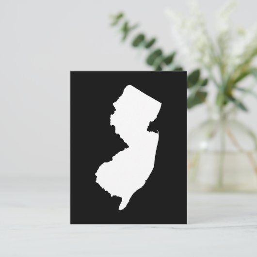 ニュージャージー州の最新情報の作成 ポストカード (スタンド正面)