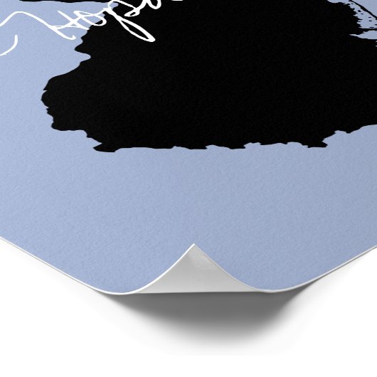 ニュージャージー州の町 ポスター (角)