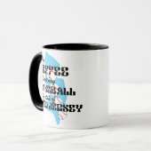 ニュージャージー州の野球とコーヒー マグカップ (正面左)