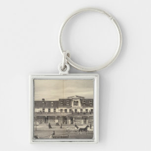 ニュージャージー州アスベリーパークのビジネスブロック キーホルダー
