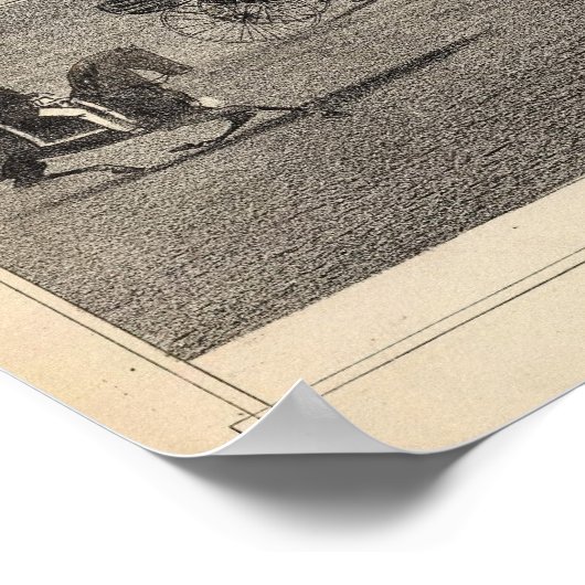 ニュージャージー州アスベリーパークのビジネスブロック ポスター (角)